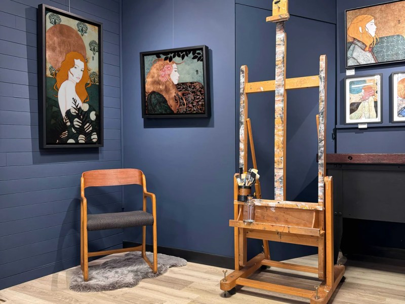 Lalou K peint l’univers poétique des femmes au&nbsp;quotidien