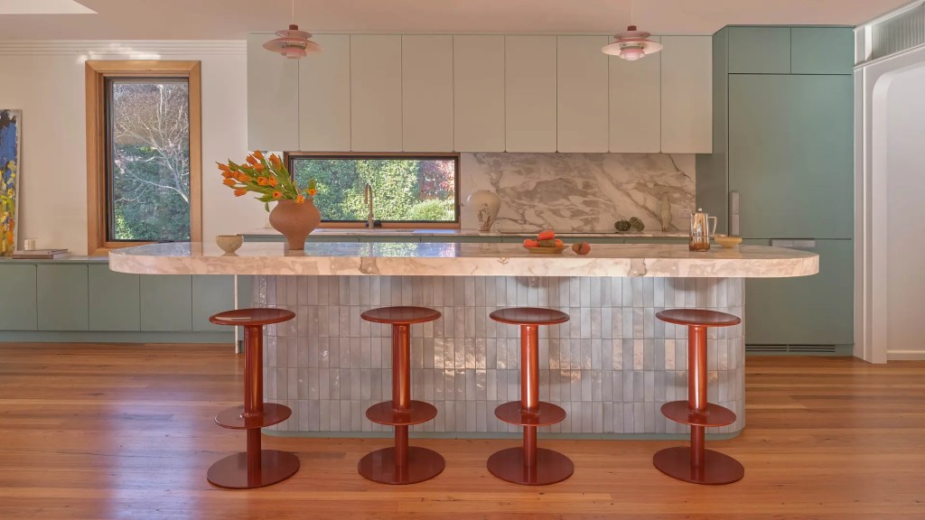 Maison colorée et transformatrice à Canberra