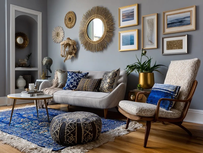 Aménagements créatifs pour les petits salons&nbsp;étroits