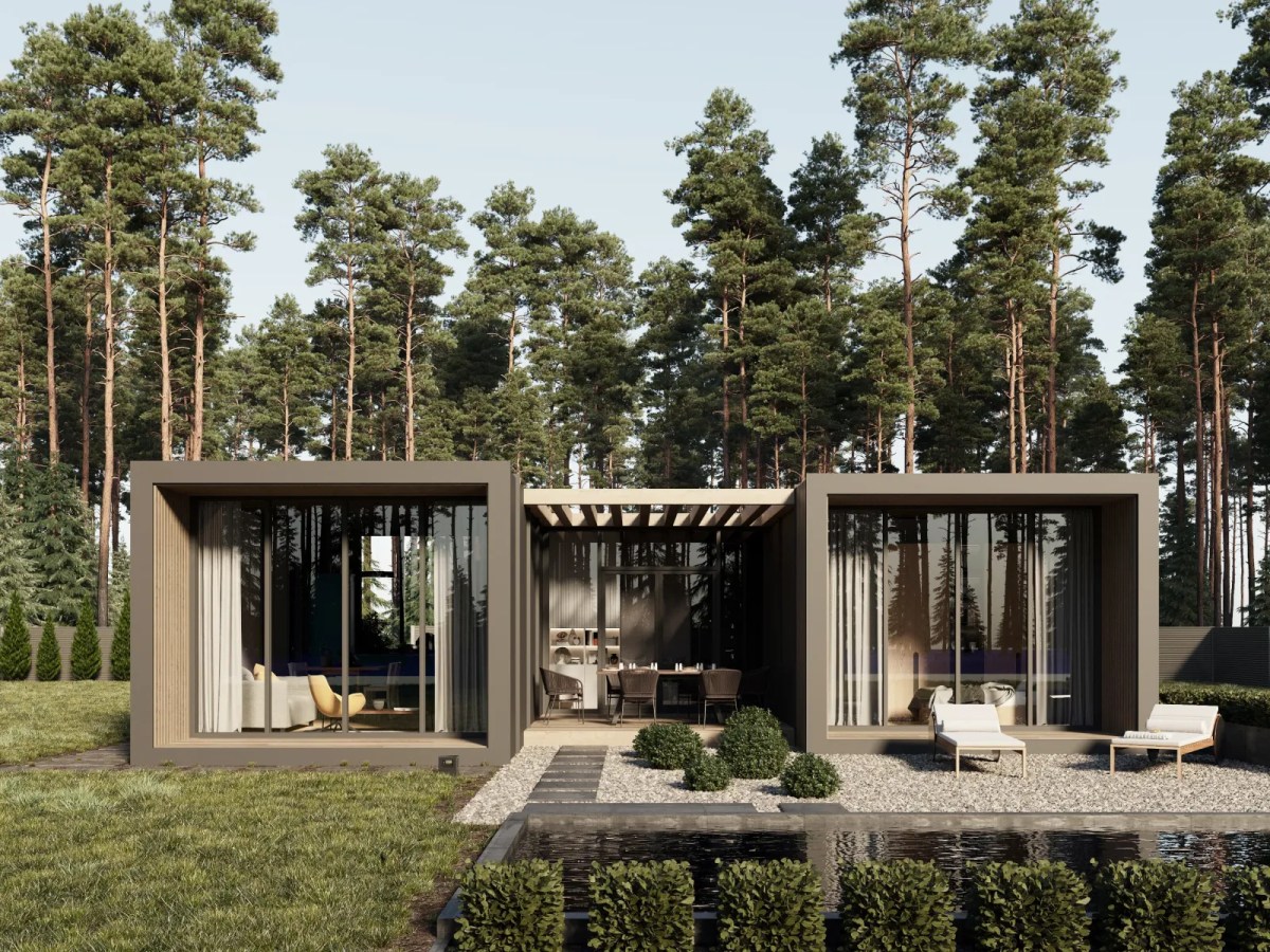 maison de 88m2 préfabriquée en bois livrable en France à un prix très&nbsp;abordable