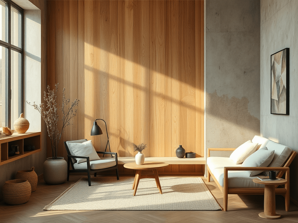 La déco aux matériaux&nbsp;bruts