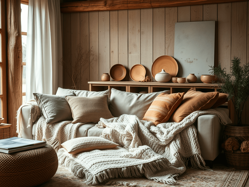 Quand la maison se pelotonne au coin du feu