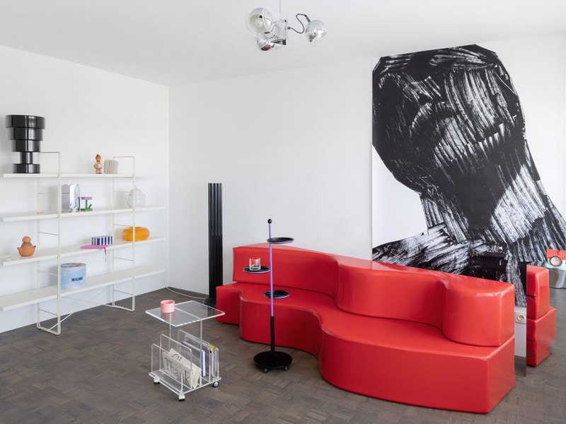 L’appartement Onda est un appartement réimaginé des années 80, plein de&nbsp;légèreté