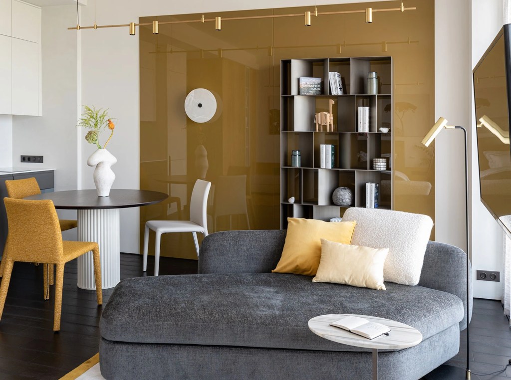 Un espace optimisé et élégance design pour ce studio