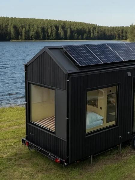 Vivre hors réseau Une confortable tiny&nbsp;house