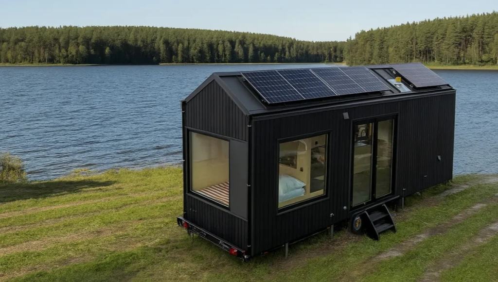 Vivre hors réseau Une confortable tiny&nbsp;house