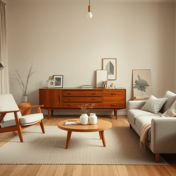Le vintage scandinave, c’est un style sobre, chaleureux et&nbsp;intemporel