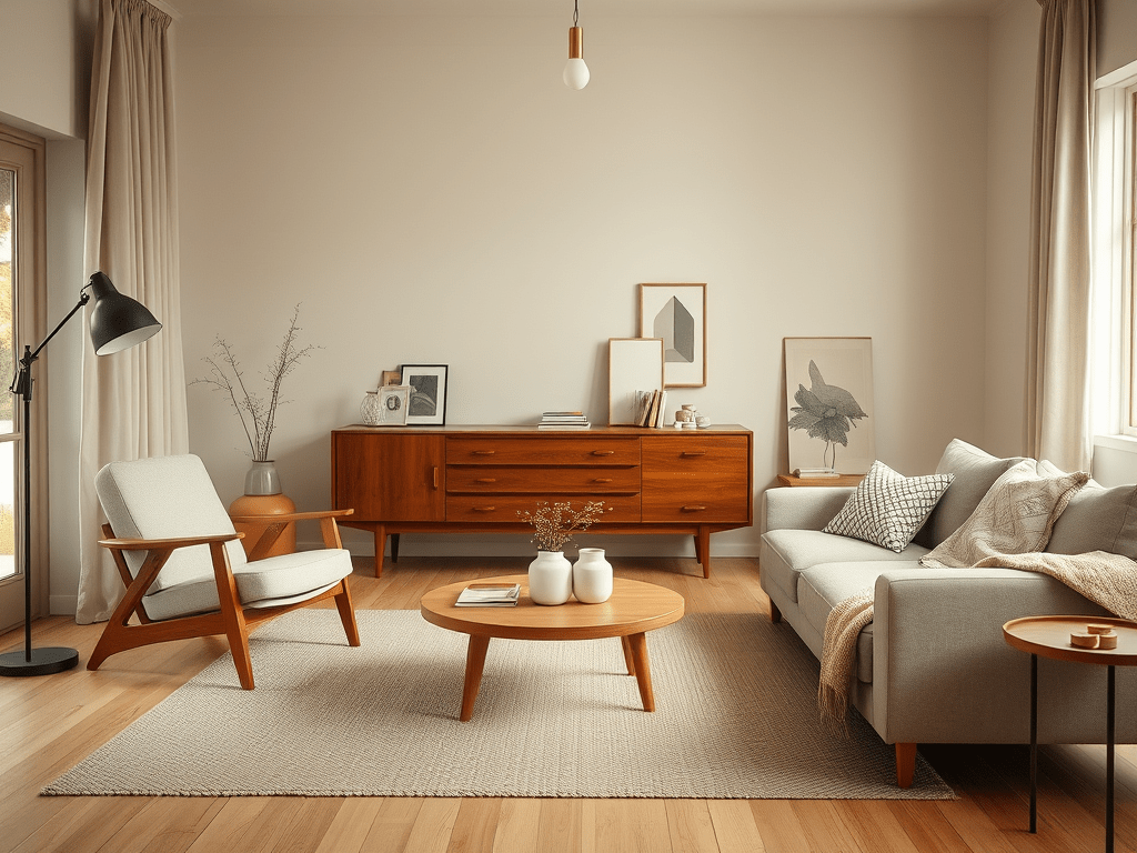Le vintage scandinave, c’est un style sobre, chaleureux et intemporel