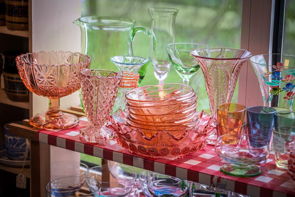 Sélection de vaisselle vintage