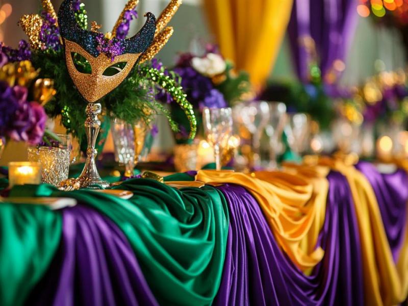 des idées de déco Mardi&nbsp;Gras