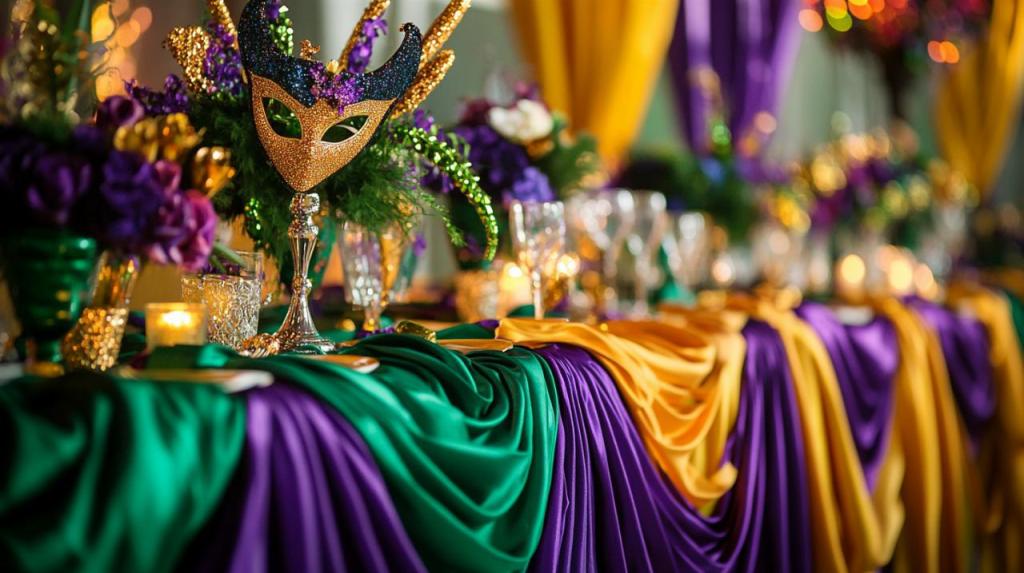 des idées de déco Mardi&nbsp;Gras