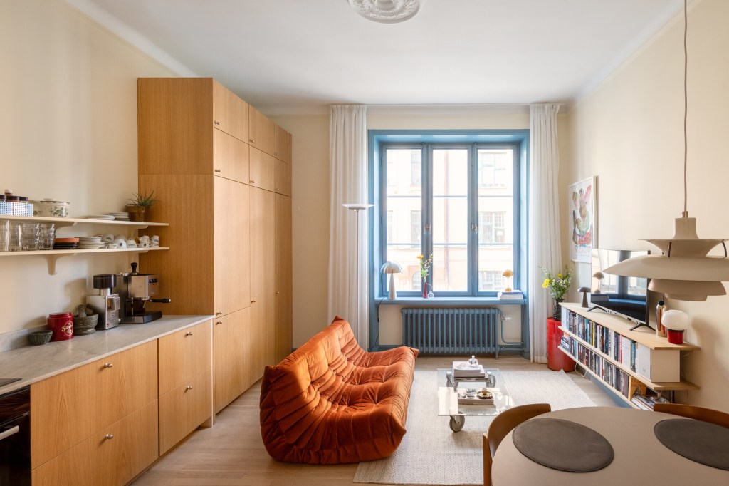 Un petit appartement contemporain de 39m2 à&nbsp;Stockholm