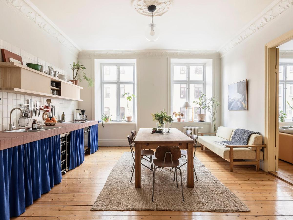 Design contemporain dans un appartement&nbsp;ancien