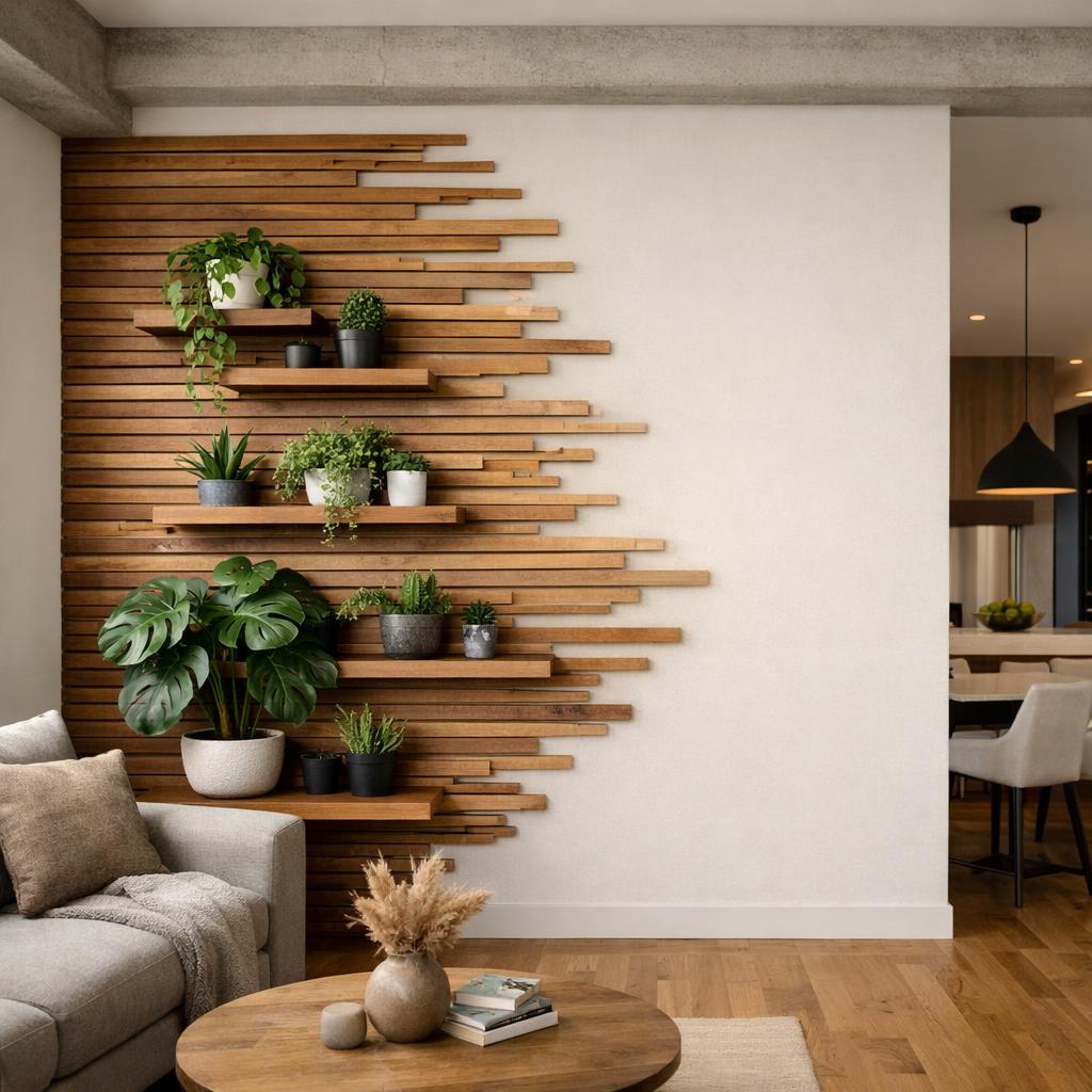 Idées déco pour un mur en bois