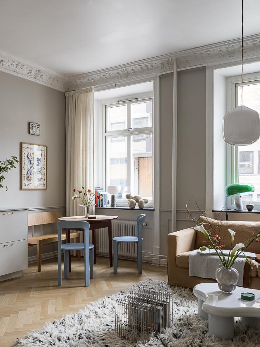 Cet appartement embrasse une atmosphère&nbsp;paisible