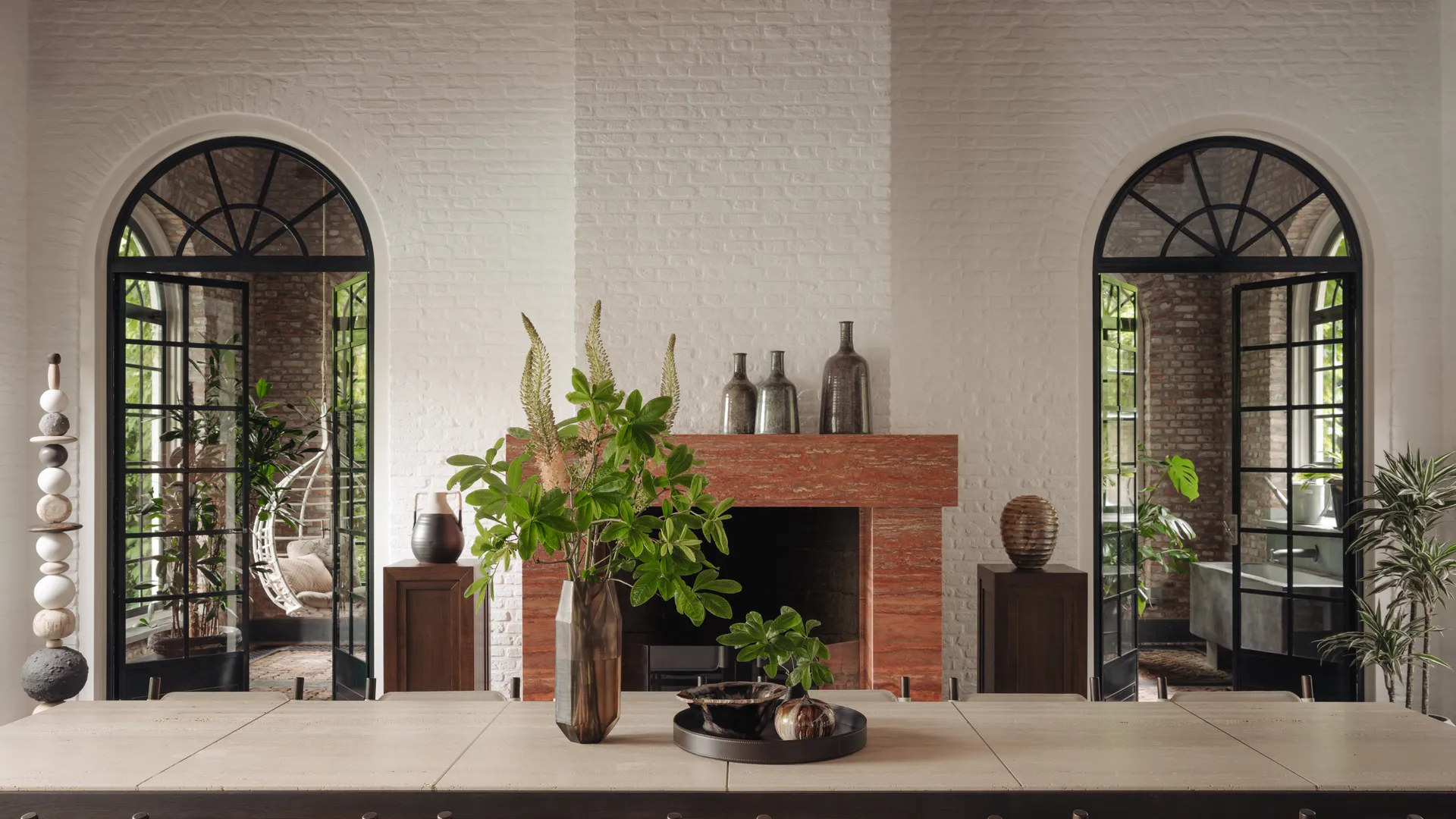 Une ancienne orangerie romantique rénovée par l'architecte zurichoise Ina Rinderknecht