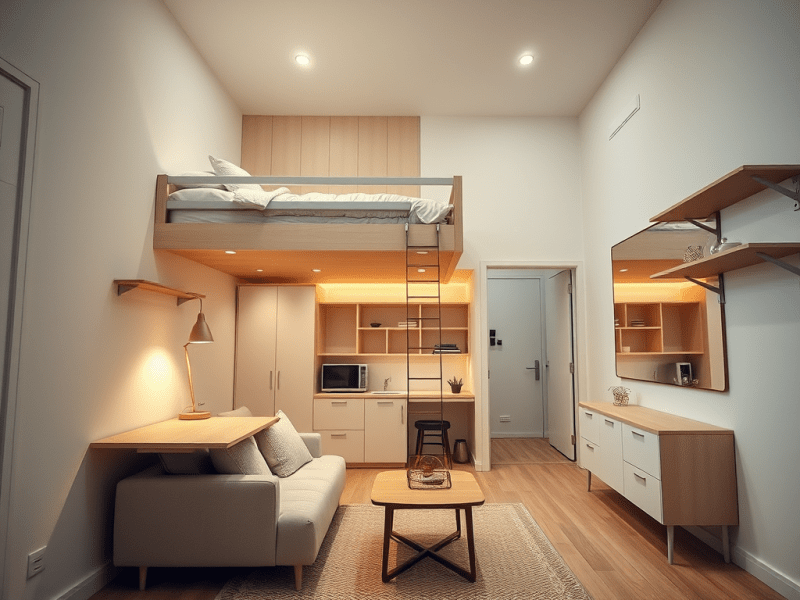 LOGEMENT – Petites surfaces, grandes solutions&nbsp;(aménagement)