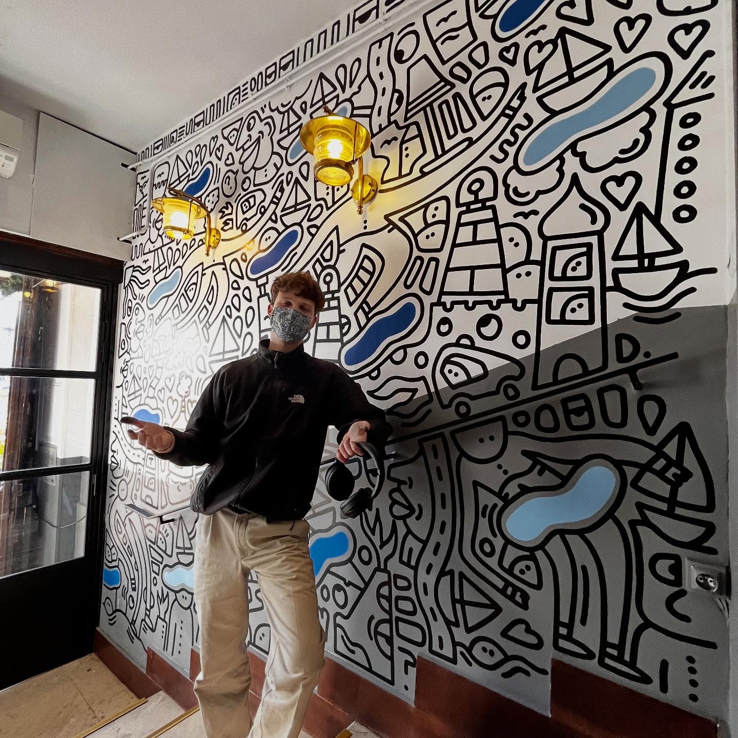 Le D, artiste émergent de la scène street art